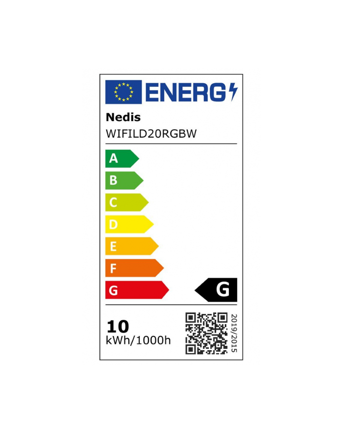 Nedis Wifild20Rgbw Inteligentne Oświetlenie Inteligentna Lampa Stołowa Wi-Fi Aluminium, Czarny 10 W (Dk_Nr_Mcz_291659) główny