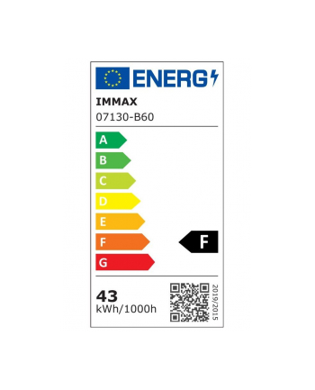 Immax Neo Diamante Inteligentna Lampa Sufitowa 60Cm 43W Czarna Zigbee 3.0