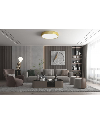 Immax Neo Diamante Inteligentna Lampa Sufitowa 40Cm W Złota Zigbee 3.0