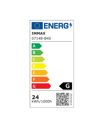 Immax Neo Lite Areas Inteligentna Lampa Sufitowa 40Cm 24W Czarna Tuya Wifi