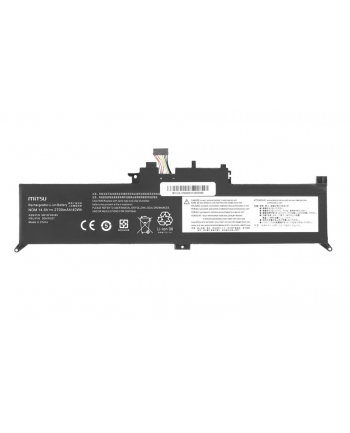 mitsu Bateria 00HW027 01AV434 do Lenovo ThinkPad Yoga 260 370 X380 2700 mAh (40 Wh) 14.8V (14.4V)