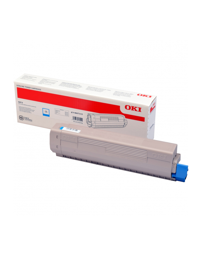 !OKI Toner do C813 5K CYAN 46471115 główny