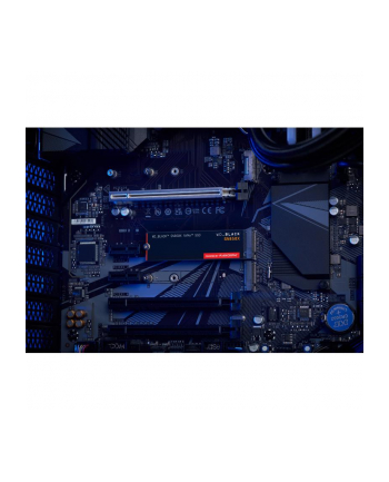 western digital SSD WD Black SN850X 1TB M.2 2280 PCIe Gen4 x4 NVMe, Read/Write: 7300/6300 MBps, IOPS 800K/1100K, TBW: 600 nr 1
