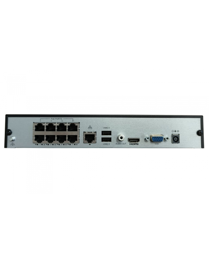 Uniarch Nvr-108E2-P8 Sieciowy Rejestrator Wideo (Nvr) Czarny (DK_NR_MCZ_292441) główny