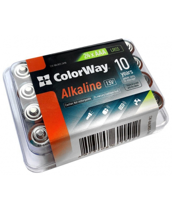 Colorway Baterie Alkaline Power Aaa, 24 Szt