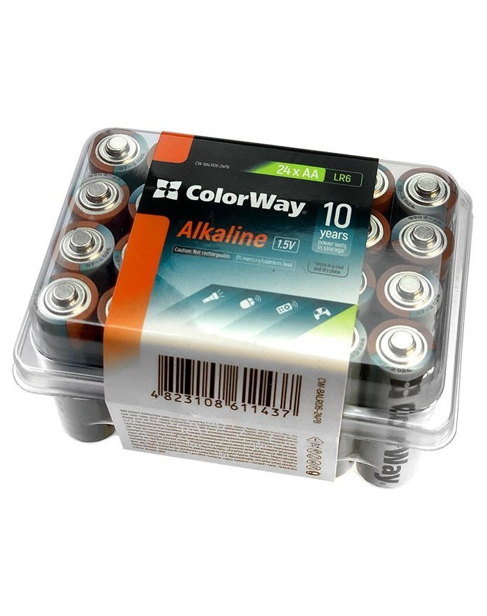 Colorway Baterie Alkaline Power Aa, 24 Szt. główny