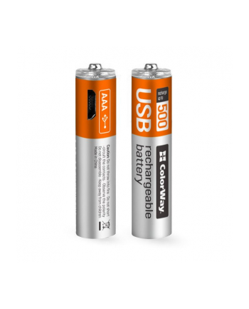 Colorway Akumulator Aaa Usb 400 Mah 1.5V (2Pcs.)