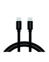 Swissten tekstylny USB-C / USB-C 2.0m Czarny (71528201) - nr 2