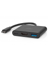 Nedis laptop dock/port replicator (CCGB64770BK01) - nr 1