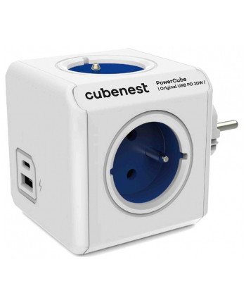 Cubenest PowerCube Original Usb A+c Pd 20 W niebieski (PC220BL)