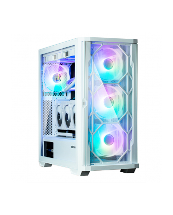 Zalman Obudowa Z10 DUO WHITE Midi Tower Biały