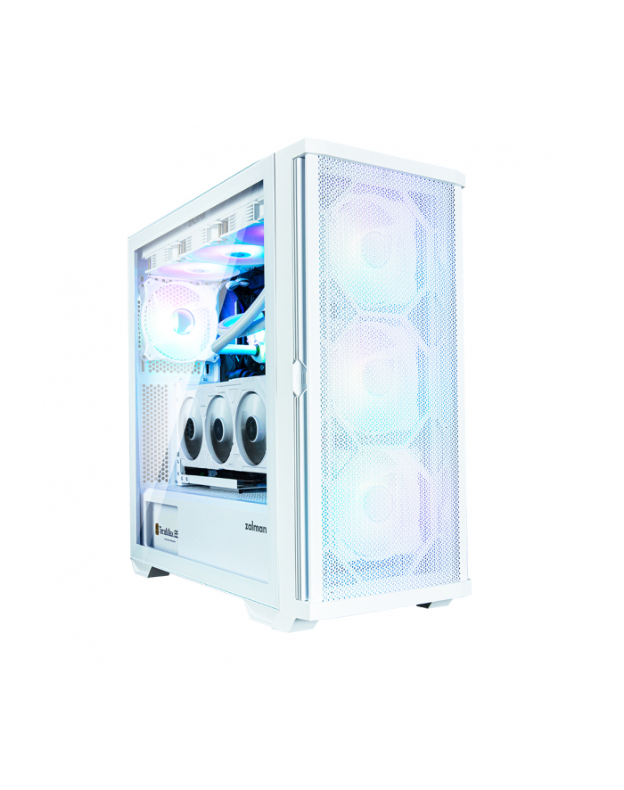 Zalman Obudowa Z10 DUO WHITE Midi Tower Biały główny