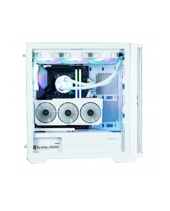Zalman Obudowa Z10 DUO WHITE Midi Tower Biały