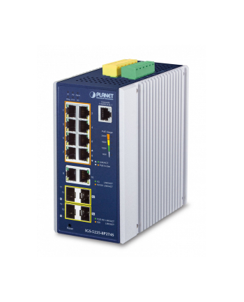 Planet Igs-5225-8P2T4S Ip30 Industrial L2+/L4 8-Port (IGS52258P2T4S) nr 1