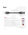 Club3D CAC-1322 kabel HDMI 1 m HDMI Typu A (Standard) Czarny - nr 20