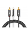 Nedis Kabel RCA - 2xRCA 3 m - nr 1