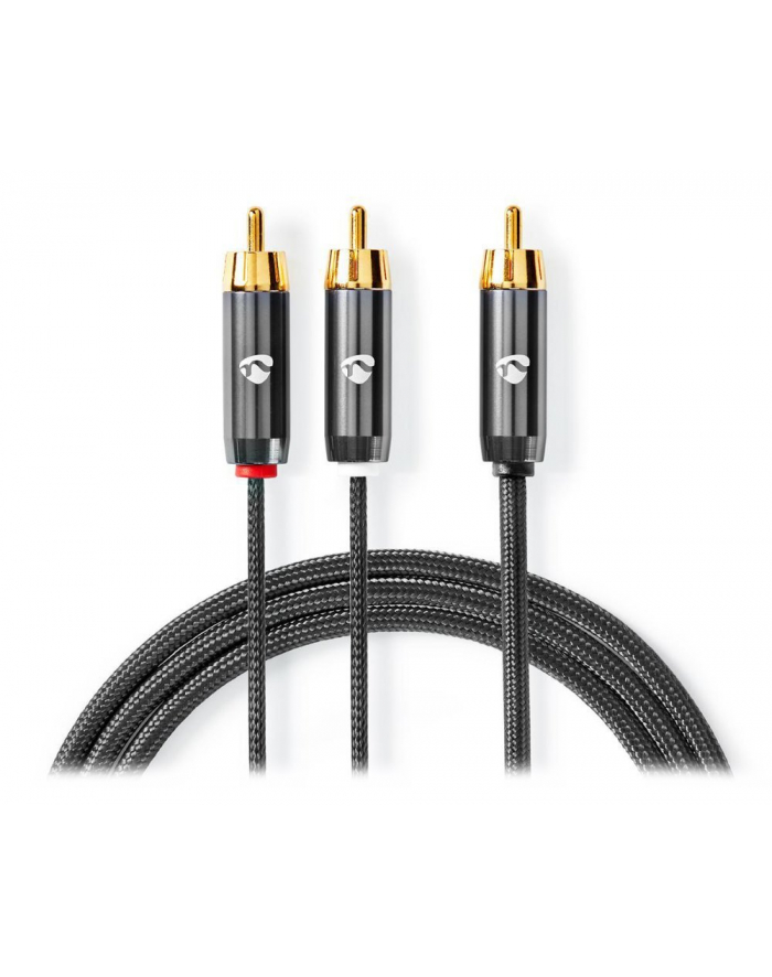 Nedis Kabel RCA - 2xRCA 3 m główny