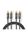 Kabel audio Nedis Profigold 2x RCA - 2x RCA [2m] - nr 3