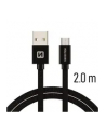 Swissten Kabel USB - Micro USB 2m Czarny (71522301) - nr 1