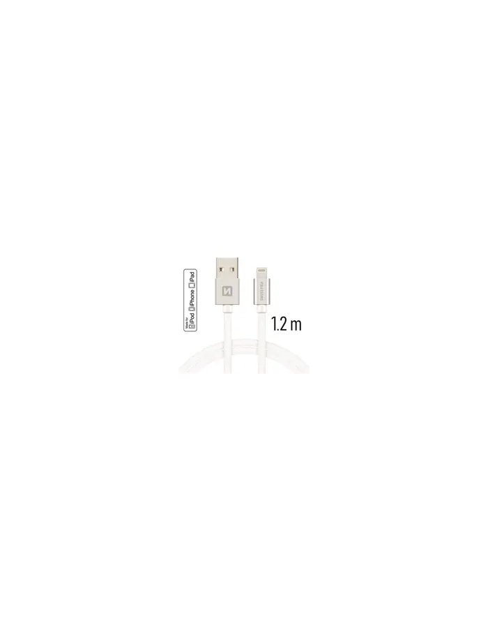 Swissten Kabel USB - Lightning 1,2m Srebrny (71524203) główny