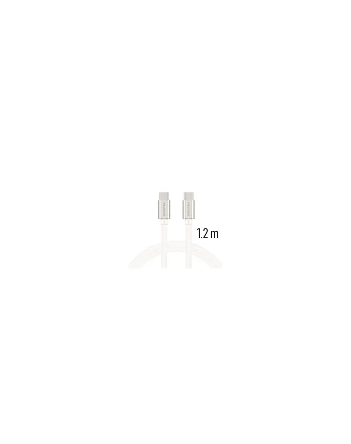Swissten Kabel USB Typ C - USB Typ C 1,2m Biały (71527203) główny
