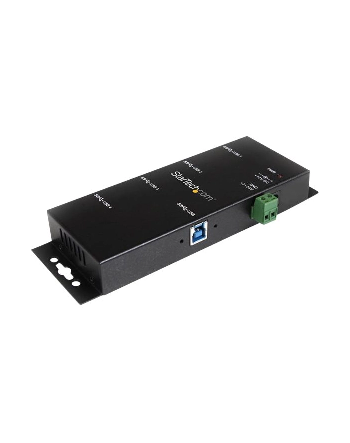 STARTECH COMPONENTS  	Kabel Mountable 4 Port Black Metal USB 3 Hub ST4300USBM główny