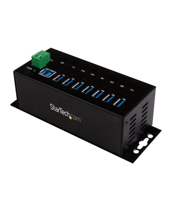 STARTECH COMPONENTS  Kabel Rugged Metal 7Port USB 3.0 Hub -DIN Rail