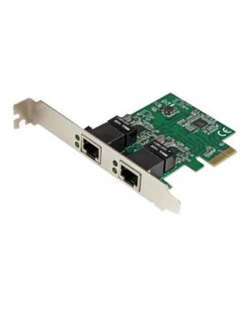 STARTECH NETWORKING Karta sieciowa 2 Port PCIe Gigabit Network Card ST1000SPEXD4