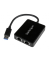 STARTECH NETWORKING  	Kabel USB 3 2 Port Gigabit Ethernet LAN Adapte - nr 1