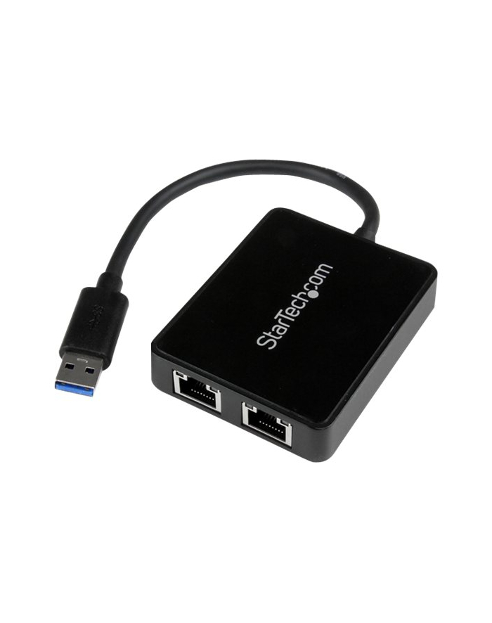 STARTECH NETWORKING  	Kabel USB 3 2 Port Gigabit Ethernet LAN Adapte główny