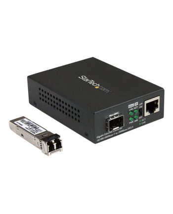 STARTECH NETWORKING  	Konwerter 10/100/1000 Ethernet to Fiber Media Conv MCM1110MMLC