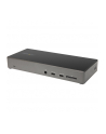 STARTECH COMPONENTS Stacja dokujaca Triple Monitor DP 1.4 MST USB-C Gen2 Doc DK31C2DHSPDUE - nr 1