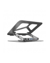 UNITEK PODSTAWKA POD LAPTOP +HUB USB-C HDMI 4K PD - nr 1