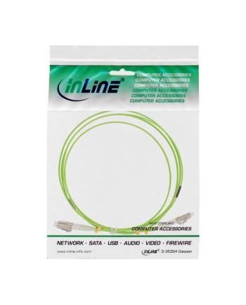 InLine Fiber Optical Duplex Cable LC/LC 50/125µm OM5 25m (88525Q)