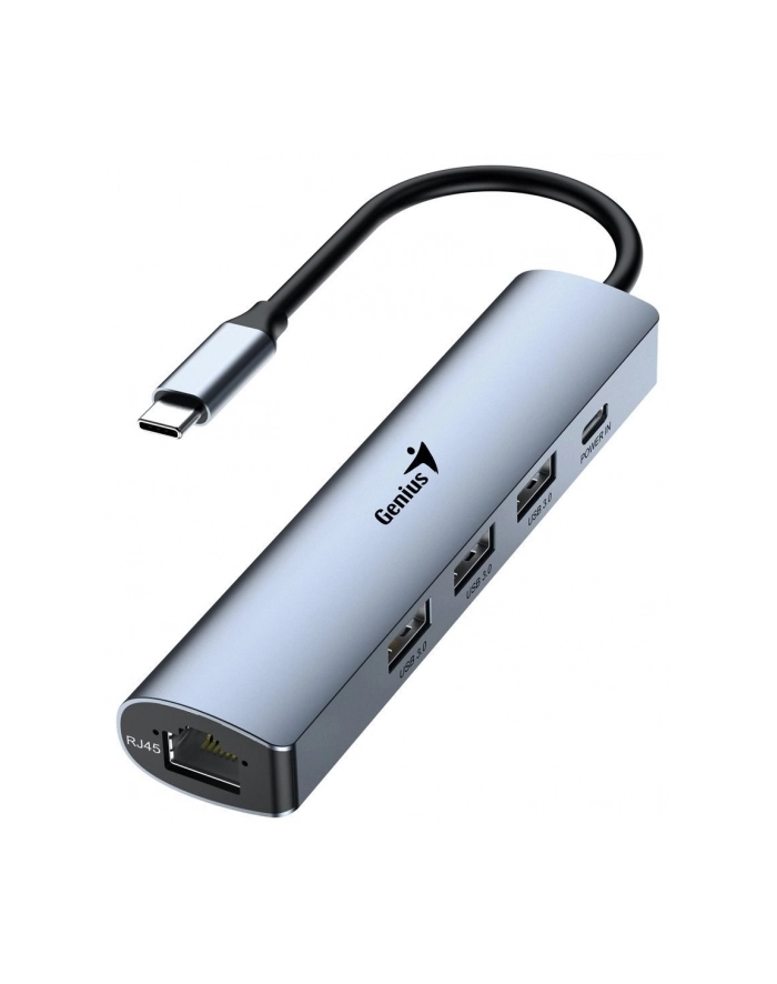 Genius USB (3.0) hub 4-port, UH-545, 3x USB 3.0, 1x RJ45 (31240004400) główny