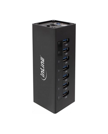 InLine USB 3.0 Aktywny 7 Portowy (35395B)