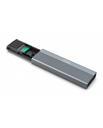 digitus Obudowa USB 3.1 Typ C na dysk SSD M.2 NVMe 10 Gbps + SATA 6 Gbps aluminiowa, beznarzędziowa nr 1