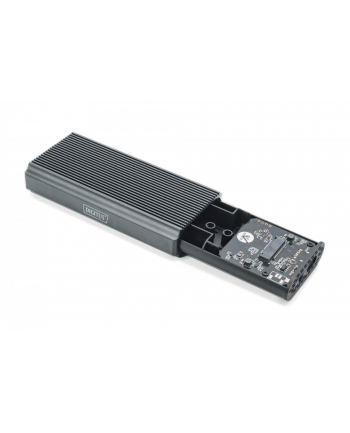 digitus Obudowa USB 4.0 Typ C na dysk SSD M.2 NVMe 40 Gbps aluminiowa, beznarzędziowa nr 1