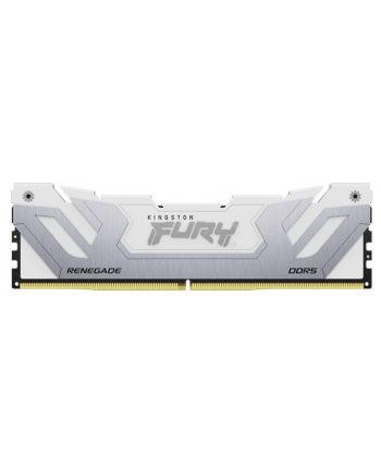 kingston Pamięć DDR5 Fury Renegade White 24GB(1*24GB)/8400 CL40