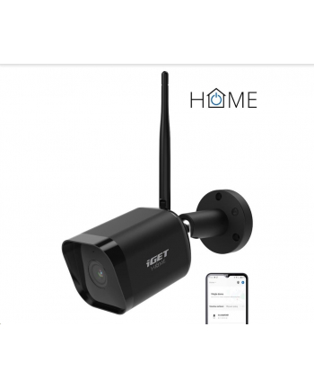 Iget Home Cs6 Czarna  Kamera Zewnętrzna Ip (75020807)