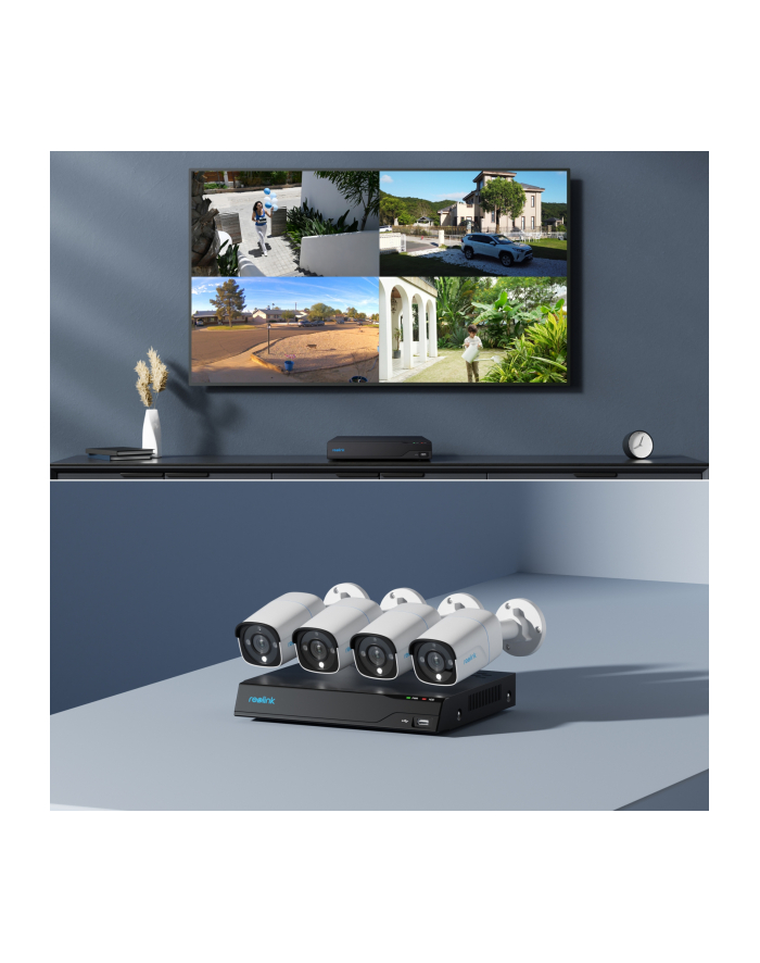Reolink Kamera Ip Nvs8-8Mb4 Poe System (PS4KB018) główny
