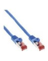 Inline 40pcs. pack Bulk-Pack Patch Cable S/FTP PiMF Cat.6 250MHz PVC copper niebieski 2m (B76402B) - nr 1