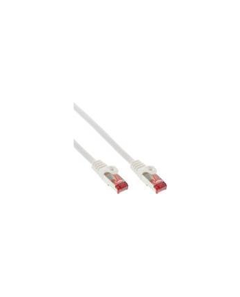 Inline 70pcs. pack Bulk-Pack Patch Cable S/FTP PiMF Cat.6 250MHz PVC copper white 1m (B76411W)