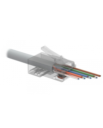 Solarix SXRJ45-6-UTP- Easy złącze RJ45 CAT6 UTP 8p8c 1szt (SXRJ456UTPEASY) nr 1