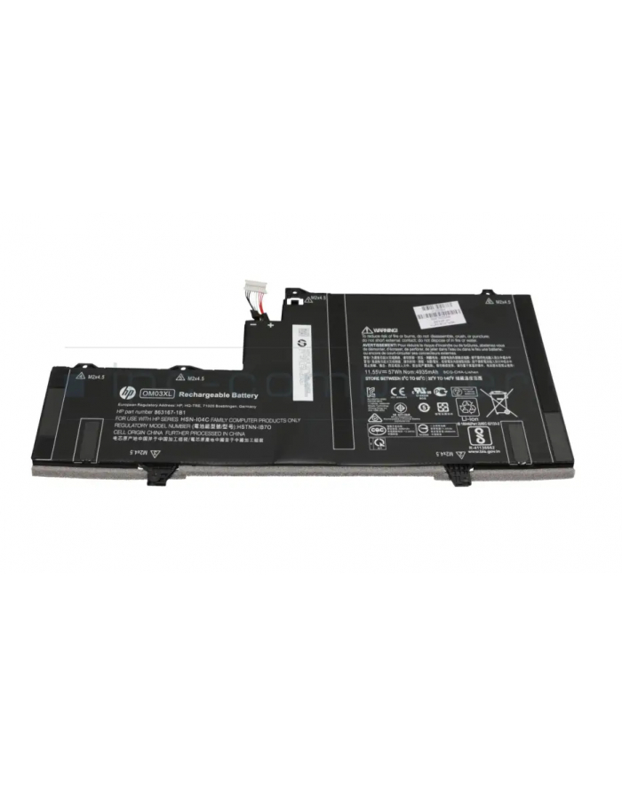 Hp Bateria 863280-006 Om03057Xl 57Wh 4.935Ah (863280006) główny