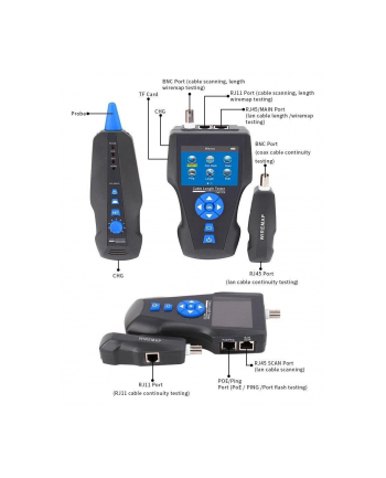 Xtendlan LAN Cable Tester TLCD8601S s (LANTESTLCD8601S)