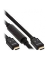 INLINE KABEL   AKTYWNY KABEL HIGH SPEED HDMI Z ETHERNETEM, 4K2K, M / M, CZARNY, ZŁOTE STYKI,20M 17520A - nr 1