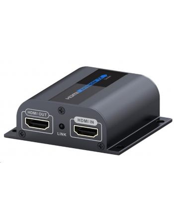 PREMIUMCORD  PRZEDŁUŻACZ HDMI DO 60 M PRZEZ KABEL KROSOWY CAT6 / CAT6A / CAT7 + LOKALNY PORT HDMI, KABEL LAN, OBUDOWA METALOWA, KOMPATYBILNY Z FULL HD