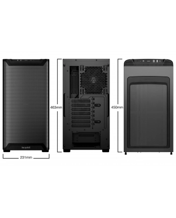 OBUDOWA BE QUIET! PURE BASE 501 Airflow Window Black