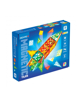 Geomag Płytki magnetyczne Gems Rocket 32 nr 1